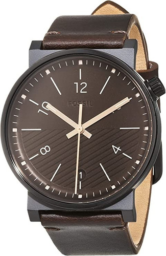 Reloj Hombre Fossil Barstow Fs5552 Clasico Elegante Cuero