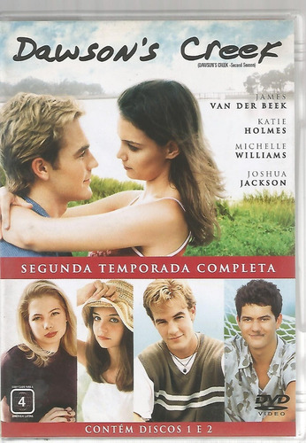 4 Dvds - Dawson's Creek - 2ª Temporada Completa