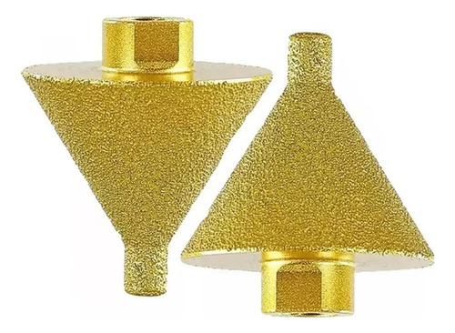 . Para 2x Broca Chanfro Diamante Porcelanato Chanfro Do Furo