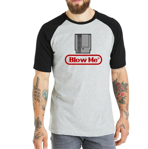 Remera, Blow Me, Remeras Gamer, Retrogaming, Cartucho Family