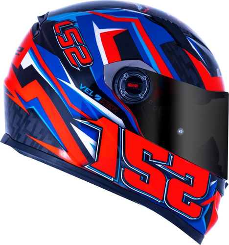 Capacete Ls2 Ff358 Veloxer Orange Laranja