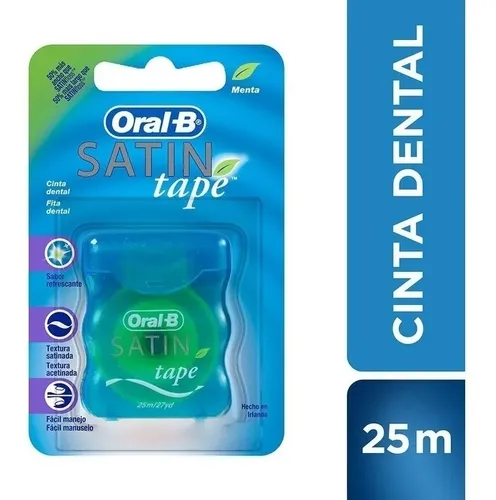 comprar Cinta Dental Oral B Satin Tape Menta 25m