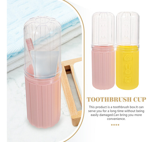Contenedor De Pasta De Dientes, Soporte Portátil Para Cepill