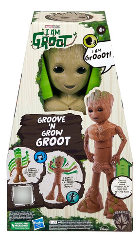 Marvel I Am Groot Figura Con Hasta 46cm Y Sonidos Hasbro