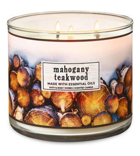 Velas Varias Decoracion Bath & Body Works Vela De 3 Mechas M