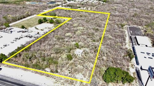 Terreno En Venta De 37,350 M2, Con 85 M Lineales Frente A Carretera Mérida Progreso, Yucatán