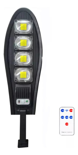 Nuevo Kit 1 Foco Reflector Solar 800w Poste Control Ip65