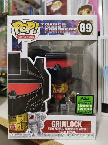 Funko Pop Transformers Grimlock Gamestop Exclusive