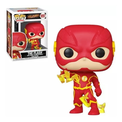 Funko Pop The Flash 1097 The Faster Man Dc Original