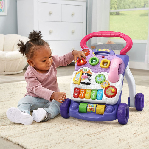 Vtech Caminador Para Bebes Con Actividades Color Lila / G