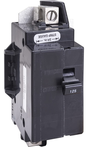 Interruptor Principal Cuadrado 125 Amperios Para Qo