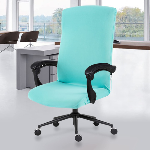 Funda Elástica Impermeable Para Silla De Oficina Negra