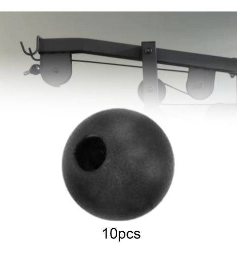 10 Piezas De Topes De Bola Para Polea De Fitness, Bolas 40mm
