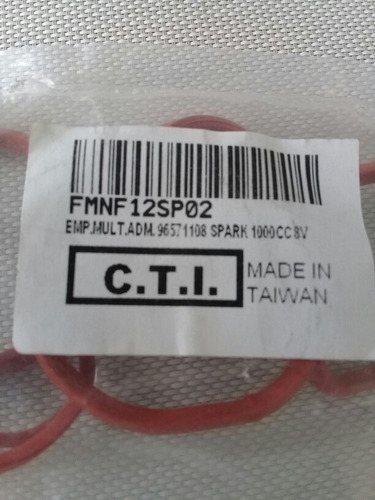 Imagen 3 de 4 de Empacadura Multiple Admision Chevrolet Spark 1000cc 8v