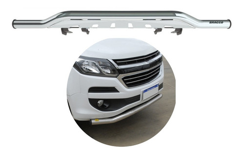 Defensa Talampaya Acero Inoxidable Amarok Hilux S10 Bracco