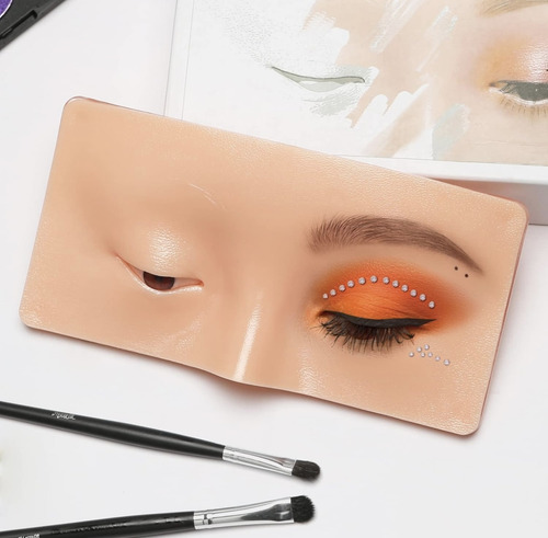 Cara De Silicona Práctica De Maquillaje Facial