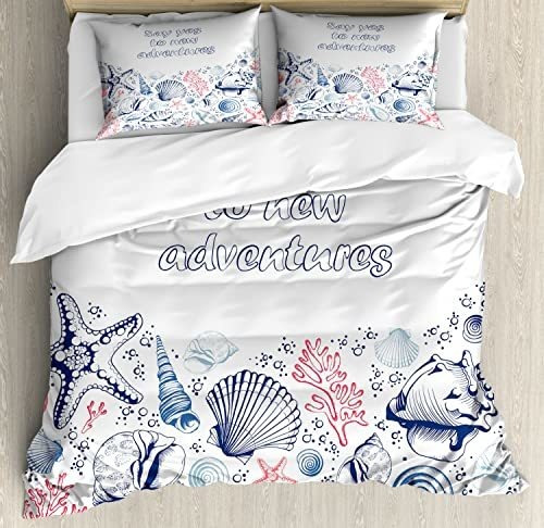 Ambesonne Aventura Duvet Cover Sets, Submarino Marino Nxz8r