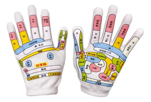 Guantes De Reflexología Para Manos, Herramienta De Spa Para