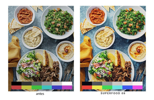 50 Presets E Luts Para Comida Celular E Computador