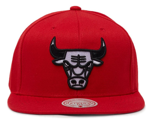 Gorra Mitchell & Ness Chicago Bulls Bred Basquetbol Nba