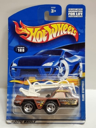 Hot Wheels Camion Grua Flame Stopper 2000 Misrecuerdosmx