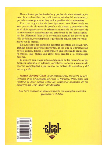 Cantos Y Danzas Del Atlas (marruecos) Contiene Cd.