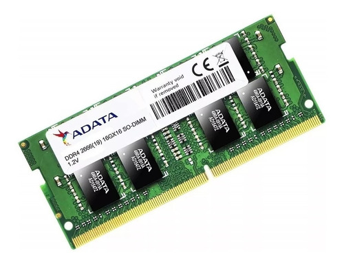 Memoria Ram 16 Gb 1x16gb Adata Ad4s2666316g19-s