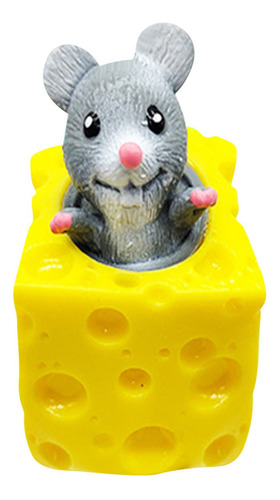 Ratón N Childrentoys Cute Cheese G163, De Descompresión L