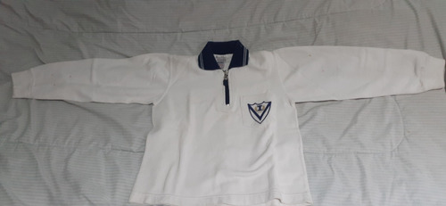 Remera Escolar Velez Sarsfield. Talle 6 Manga Larga. Prescol