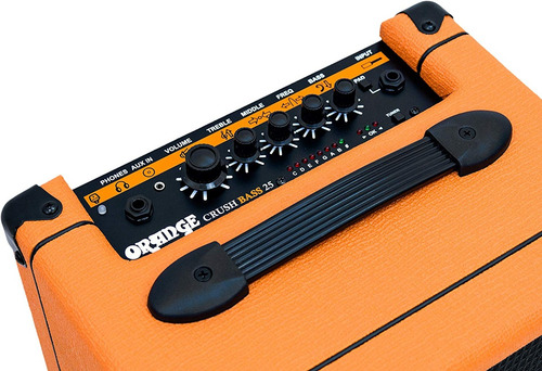 Imagen 5 de 6 de Naranja Crush Bass 25 Vatios Bass Guitar Amp Combo, Naranja
