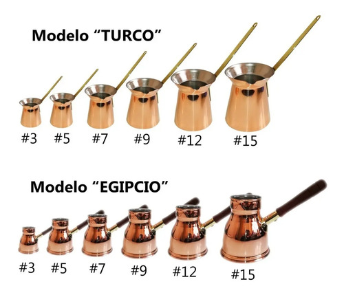 Cafetera Turca Cezve Ibrik Cafe Turco Arabe Jarra Olla Cobre | Meses sin  intereses