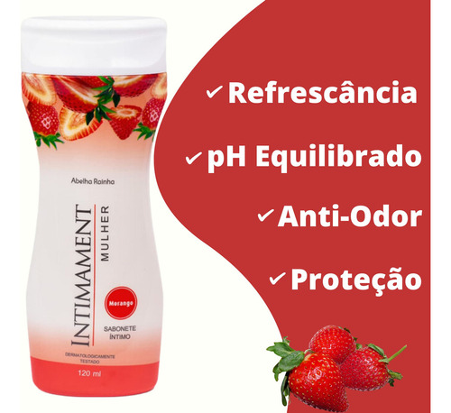 3 Sabonetes Líquido Íntimo Intimament Mulher 120ml