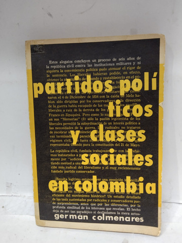 Partidos Políticos Y Clases Sociales En Colombia