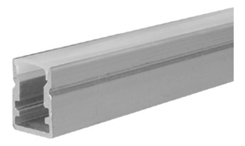 Perfil De Aluminio Rectangular 9 X 12.7 Mm 1 Metro
