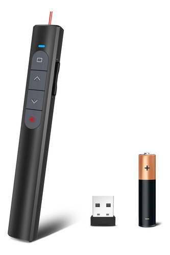 Presentación Clicker Presentador Remoto Inalámbrico, Powerpo