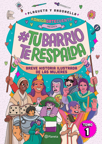 Libro: #amigadatecuenta Presenta: #tubarrioterespalda (spani