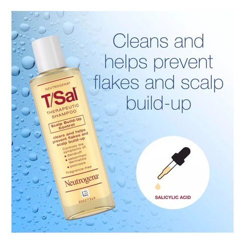 Shampoo Neutrogena T/sal 133ml 4.5oz Pack 2 Pzas