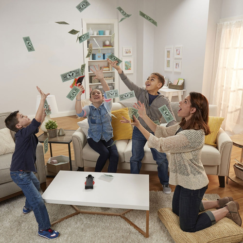 Jogo Chuva De Dinheiro Monopoly Lançar E Agarrar E3037