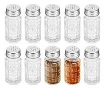 Comprar Set 10 Saleros De Vidrio 2 Oz Para Fiestas Bautizo Comunion