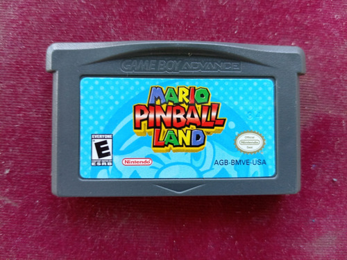 Mario Pinball Land ( Gameboy Color Advance Gba Sp ) 15v ^o^ (Usado)