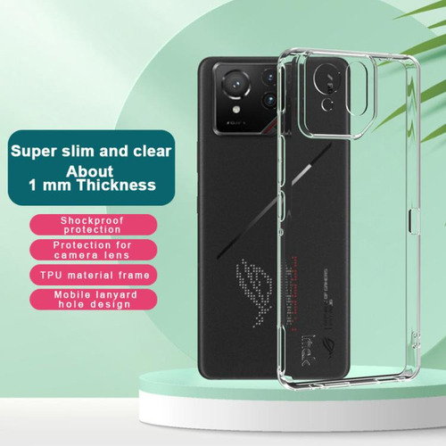 Funda Transparente De Tpu Ux-5 Para Asus Rog Phone 9 Pro/pho