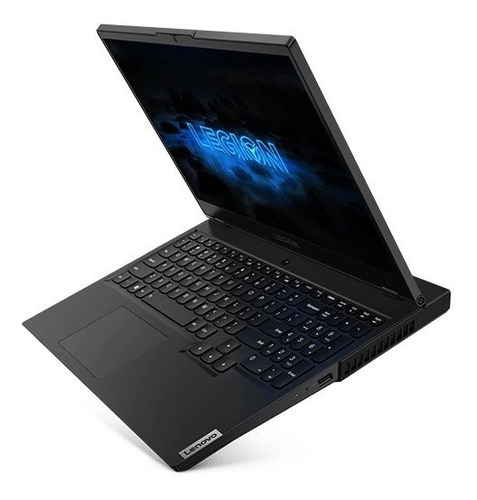 Imagen 2 de 7 de Notebook gamer Lenovo Legion 5i negra 15.6", Intel Core i7 10750H 16GB de RAM 512GB SSD, NVIDIA GeForce RTX 2060 120 Hz 1920x1080px Windows 10 Home