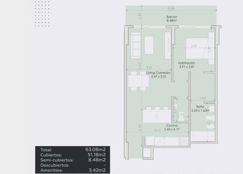 Departamento En Venta Monserrat 3 Ambientes