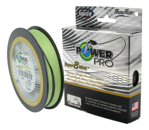 Linha Multi Power Pro Super 8 Slick 150yds 0.43mm 80lb Verde