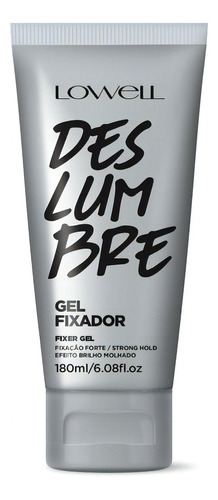 Lowell Deslumbre Gel Fixador  Antitack Efeito Brilho Molhado Cor de cabelo Todas Fragrância do tratamento Suave