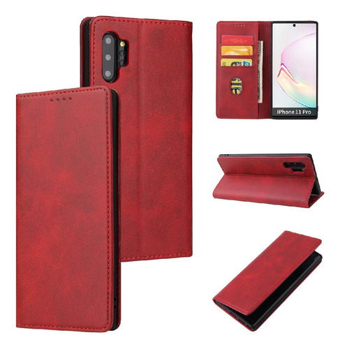 Funda Para Samsung Galaxy Note 10 Plus Tarjeta De Inserción