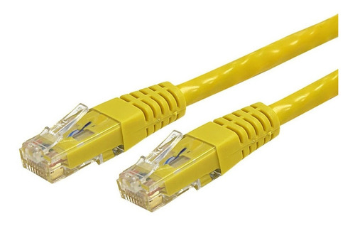 Cable Patch Utp Startech Rj45 Moldeado Cat6 90 Cm Amarillo