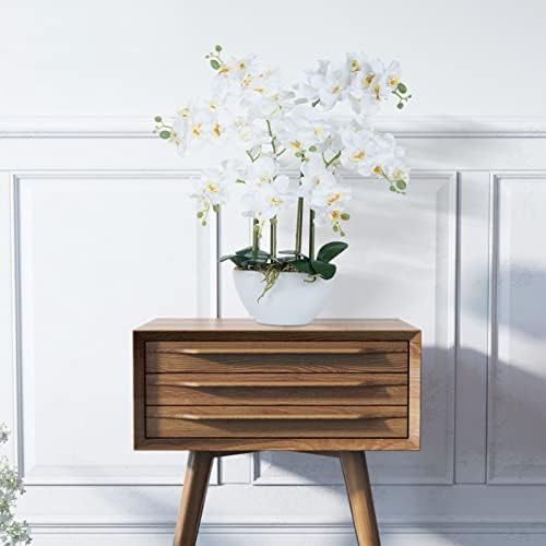 Ziwon Flores Y Plantas Artificiales De Orquídeas En Maceta D