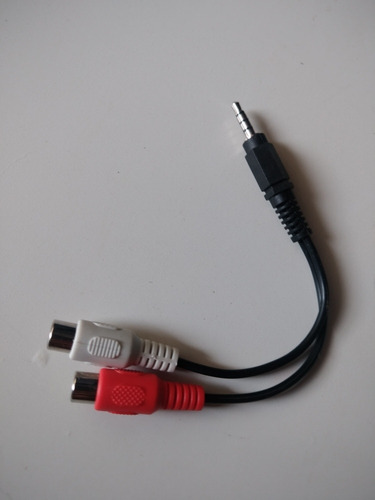 Cabo Adaptador P2 Macho 3,5mm X Rca Fêmea - Original Curto
