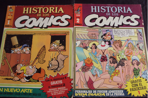 Pack Historia De Los Comics (con # 1-2) Toutain